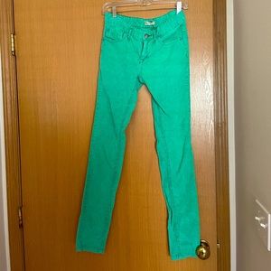 Bright Green Corduroy Pants from Free People!